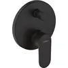Image de Mitigeur de baignoire encastré hansgrohe Vernis Blend, finition noir mat, 1 pièce.