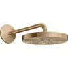 Image de AXOR One pomme de tête 280 1 jet avec bras de douche, Bronze brossé