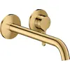 Image de hansgrohe AXOR One robinetterie de lavabo encastrée pour montage mural, avec poignée levier, bec 220mm, 48120990