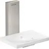 Image de hansgrohe AXOR UNIVERSAL Porte-savon rectangulaire, métal, tablette verre, 42605800