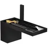 Image de Robinet de lavabo monocommande AXOR MyEdition 70 avec système de bonde à poussoir sans plaque, finition noir mat