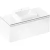Image de hansgrohe Xelu Q meuble sous-lavabo, 1180x550, 1 tiroir, pour consoles avec vasque à poser, poli, 54062700