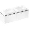 Image de hansgrohe Xelu Q Meuble sous-lavabo, 1560x550, 2 tiroirs, pour console avec vasque à poser, poli, 54070000