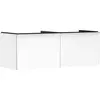 Image de hansgrohe Xelu Q Meuble sous-lavabo, 1360x550, 2 tiroirs, pour console avec vasque à poser, poli, 54066000