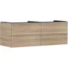Image de hansgrohe Xelu Q Meuble sous-lavabo, 1360x550, 4 tiroirs, pour vasques à poser, sans découpe de siphon, 54088000