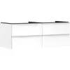 Image de hansgrohe Xelu Q Meuble sous-lavabo, 1360x550, 4 tiroirs, pour vasques à poser, sans découpe de siphon, 54086700
