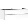 Image de hansgrohe Xelu Q Meuble sous-lavabo, 1360x550, 4 tiroirs, pour vasques à poser, sans découpe de siphon, 54086000