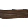 Image de hansgrohe Xelu Q Meuble sous-lavabo, 1560x550, 4 tiroirs, pour vasques à poser, sans découpe de siphon, 54093000