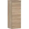 Image de hansgrohe Xelu Q Armoire mi-haute, 400x350, 1 porte, charnières à droite, 2 étagères en verre, 54133000