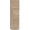 Image de hansgrohe Xelu Q Armoire mi-haute, 400x350x1650, 2 portes, charnières à droite, 3 étagères en verre, 54141700
