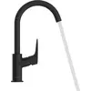 Image de hansgrohe Logis Mitigeur de lavabo, bec pivotant, ComfortZone210, vidage à tirette, saillie 154mm, 71130670