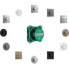 Image de hansgrohe ShowerSelect Comfort E thermostat, encastré, 2 consommateurs, rosace carrée, 15572700