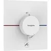 Image de hansgrohe ShowerSelect Comfort E thermostat, encastré, 1 consommateur, une sortie supplémentaire, rosace carrée, 15575700