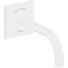 Image de Robinet de lavabo encastré AXOR Uno, pour montage mural, avec bec de 165 mm, finition blanc mat