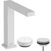 Image de hansgrohe Tecturis E Mitigeur monocommandé pour lavabo 150, 2 trous, garniture découlement non verrouillable, saillie 158mm, EcoSmart+, CoolStart, 73053700