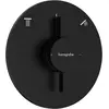 Image de Mitigeur encastré hansgrohe DuoTurn S pour 2 points de puisage, noir mat