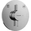 Image de Mitigeur hansgrohe DuoTurn S pour 2 consommateurs avec réglage du débit et inverseur, chrome, 1 pièce.