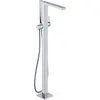 Image de hansgrohe Tecturis E Mitigeur monocommande pour baignoire, sur pied, chrome
