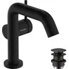 Image de hansgrohe Tecturis S robinetterie de lavabo monocommande 110 Fine CoolStart, EcoSmart+, avec vidage Push-Open, portée 130mm, 73320670