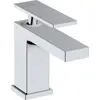 Image de robinet de lavabo monocommande Hansgrohe Tecturis E, finition chrome, technologie CoolStart EcoSmart+, sans bonde