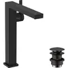 Image de hansgrohe Tecturis E Fine Mitigeur monocommandé pour lavabo 240, saillie 197mm, avec vidage Push-Open, CoolStart, EcoSmart+, 73070670