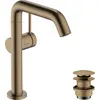 Image de hansgrohe Tecturis S robinetterie de lavabo 210 Fine CoolStart, avec bec pivotant et vidage Push-Open, EcoSmart, 73360140