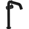 Image de Robinet de lavabo monocommande hansgrohe Tecturis S, finition mate noire, système CoolStart EcoSmart+, conçu pour les vasques à poser, avec système de bonde à ouverture par pression