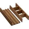 Image de hansgrohe IntraStories Séparation intérieure de tiroir set 320, pour élément bas WT 580/475 et 1375/550, bois massif, noyer foncé, 54231630