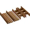 Image de hansgrohe IntraStories Séparation intérieure de tiroir set 320, pour élément bas WT 1180/475 et 1180/550, bois massif, noyer foncé, 54234630