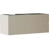 Image de hansgrohe Xevolos E Meuble sous-lavabo, 4 tiroirs, 1 découpe à gauche, 1370x550x555mm, pour console avec vasque à poser à gauche, 54237390