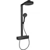 Image de hansgrohe Rainfinity Showerpipe 250 1jet EcoSmart mit ShowerTablet 350, Mattschwarz
