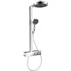 Image de hansgrohe Rainfinity Showerpipe 250 1jet EcoSmart mit ShowerTablet 350, Chrom