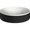 Image de AXOR Suite, meuble-lavabo sur colonne, 400 cm, sans trou de robinet ni trop-plein, noir mat