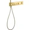Image de AXOR ShowerComposition, module thermostatique encastré 540/110 pour 3 points de puisage, finition laiton brossé