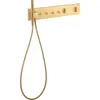 Image de AXOR ShowerComposition, module thermostatique encastré 610/110 pour 4 points de puisage, finition Brushed Gold