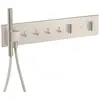 Image de AXOR ShowerComposition, module thermostatique encastré 610/110 pour 4 points de puisage, finition inox