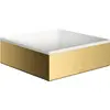 Image de AXOR Suite, vasque sur colonne, dimensions 285/285, sans trou pour robinet ni trop-plein, finition or poli