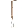 Image de AXOR ShowerComposition panneau de douche avec thermostat, douche de tête 110/220 1 jet et douche d'épaule, Brushed Red Gold