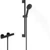 Image de hansgrohe Pulsify Select S set de douche 105, 3jet Relaxation, élément Ecostat, EcoSmart, barre de douche 650mm, 24272670