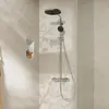 Image de hansgrohe Pulsify S Puro Showerpipe 260 1jet EcoSmart avec Ecostat Fine et pomme de douche à main 3 jets, chrome