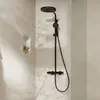 Image de hansgrohe Pulsify S Puro Showerpipe 260 1jet avec Ecostat Fine et douchette 3 jets, noir mat