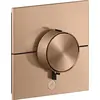 Image de hansgrohe AXOR ShowerSelect ID thermostat, Highflow, encastré, 1 consommateur, une sortie supplémentaire, carré, 36777310