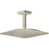 Image de AXOR Citterio C, pommeau de douche encastré 270/270, 1 jet, finition nickel brossé