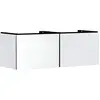 Image de hansgrohe Xilesa E meuble sous lavabo, 2 tiroirs, pour console découpe au centre, 1375x550x500mm, 54268700