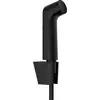 Image de hansgrohe Bidette Douchette à main 1jet S EcoSmart avec support de douche Porter S et flexibles de douche 125cm, 29238670