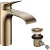 Image de hansgrohe Vivenis Mitigeur monocommandé pour lavabo 110 avec vidage à tirette, saillie 146mm, CoolStart, 75023140
