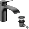 Image de hansgrohe Vivenis, robinetterie de lavabo 80 CoolStart, avec garniture d'écoulement, saillie 133mm, 75014340