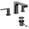 Image de hansgrohe Vivenis robinetterie de lavabo 3 trous 90, avec vidage à tirette, portée 150mm, 75033340