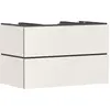 Image de hansgrohe Xilesa E meuble sous-lavabo, 2 tiroirs PushOpen, pour plan de toilette découpe au centre, 980x550x620mm, 54302780