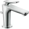 Image de Robinet mitigeur pour lavabo AXOR Citterio C, modèle 90, avec technologie CoolStart, pour lavabos et ensemble de bonde à coulisse, finition chrome